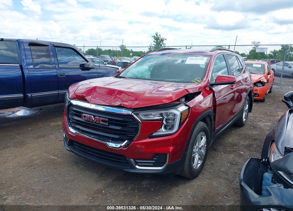 2022 GMC TERRAIN AWD SLE VIN: 3GKALTEV3NL221219