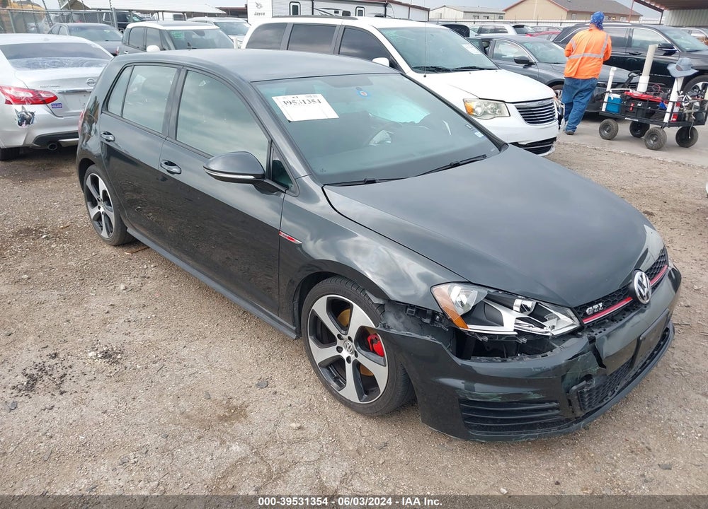 2017 VOLKSWAGEN GOLF GTI AUTOBAHN 4-DOOR/S 4-DOOR/SE 4-DOOR/SPORT 4-DOOR VIN: 3VW5T7AU4HM026002