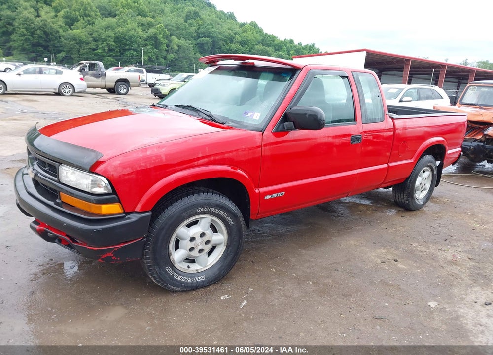 2001 CHEVROLET S-10 LS VIN: 1GCDT19W51K152514