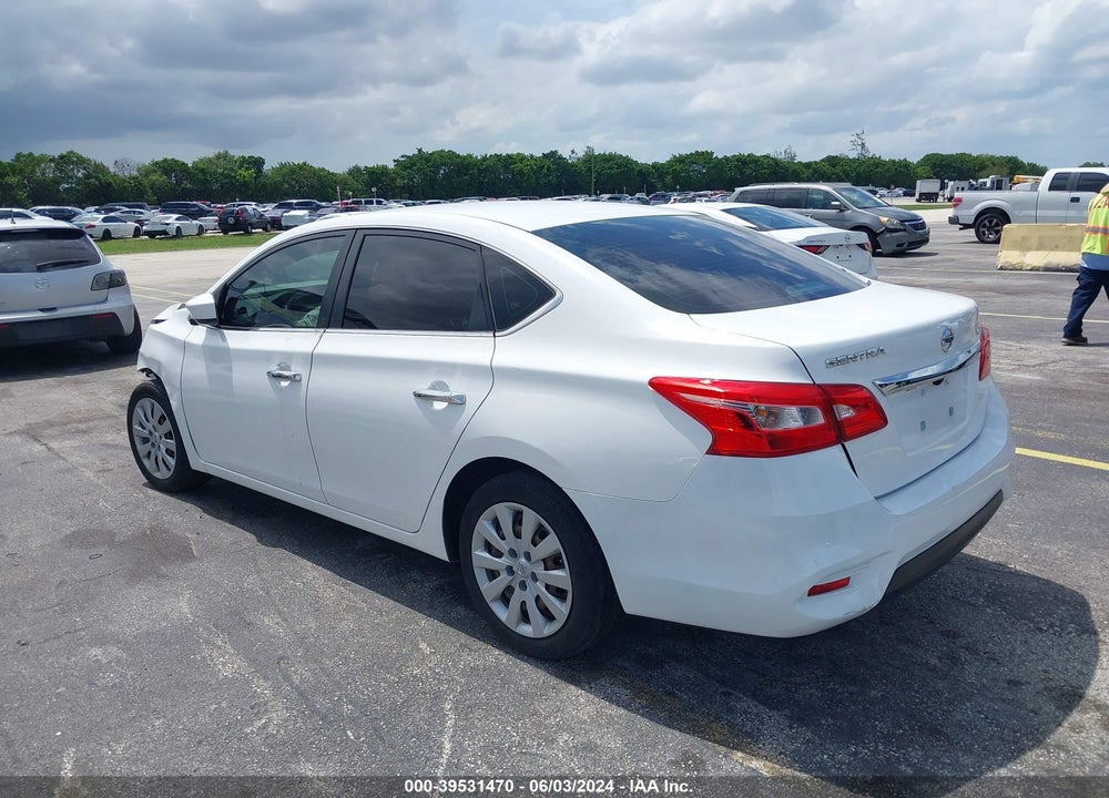2016 NISSAN SENTRA VIN: 3N1AB7AP2GY237563