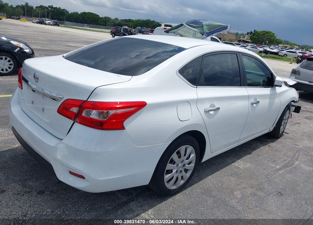 2016 NISSAN SENTRA VIN: 3N1AB7AP2GY237563