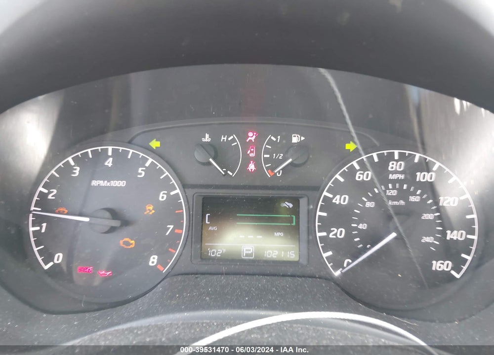 2016 NISSAN SENTRA VIN: 3N1AB7AP2GY237563