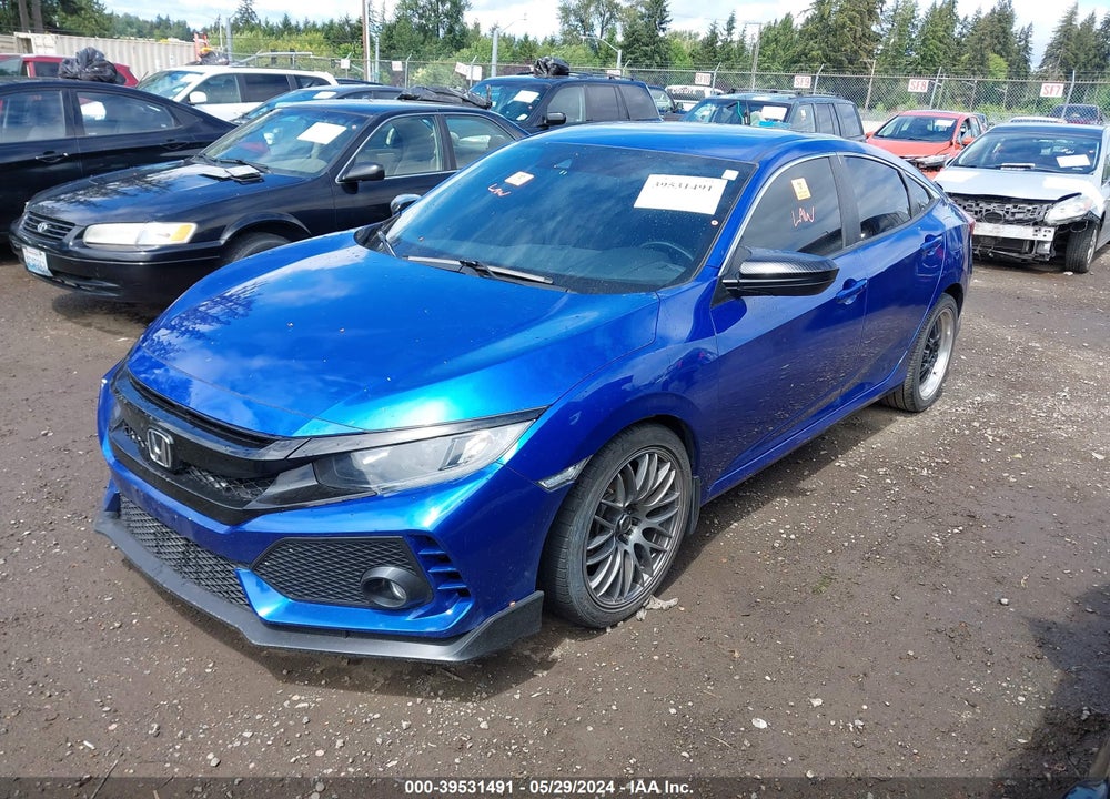 2019 HONDA CIVIC SPORT VIN: 2HGFC2F86KH520505