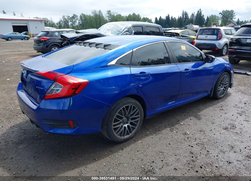 2019 HONDA CIVIC SPORT VIN: 2HGFC2F86KH520505