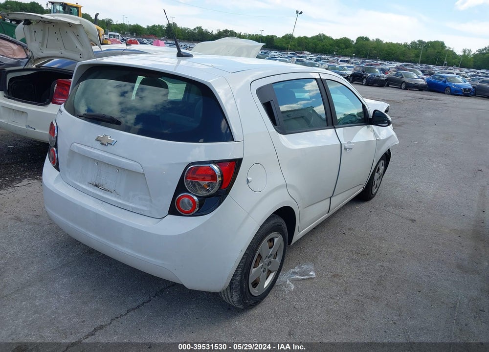2014 CHEVROLET SONIC LS AUTO VIN: 1G1JA6SH0E4169970