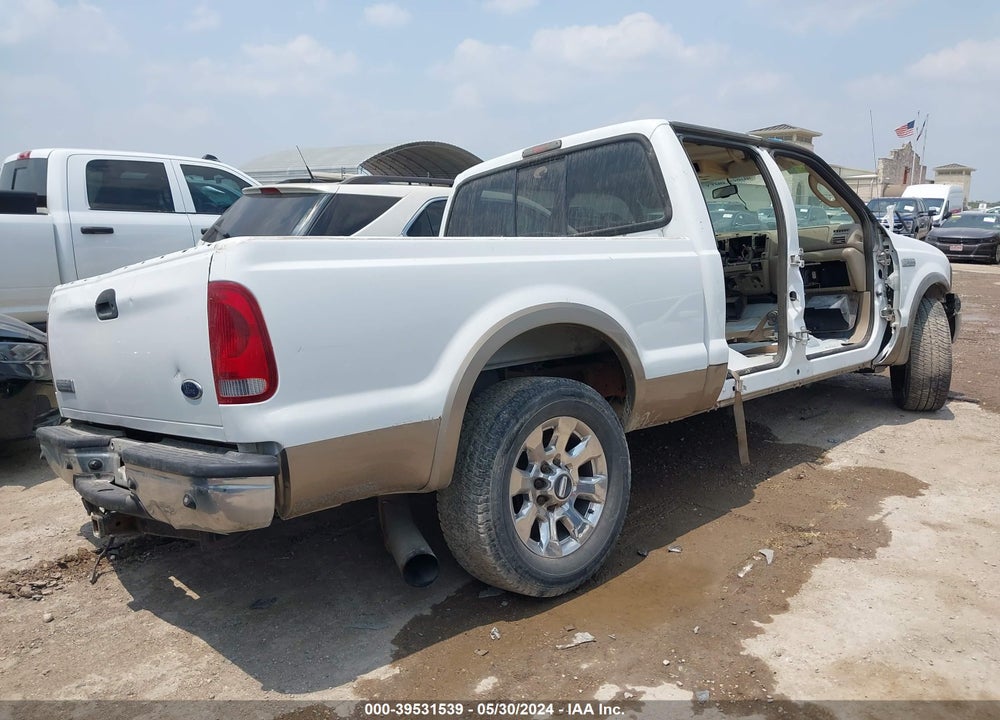2006 FORD F-250 VIN: 1FTSW20P56ED57329