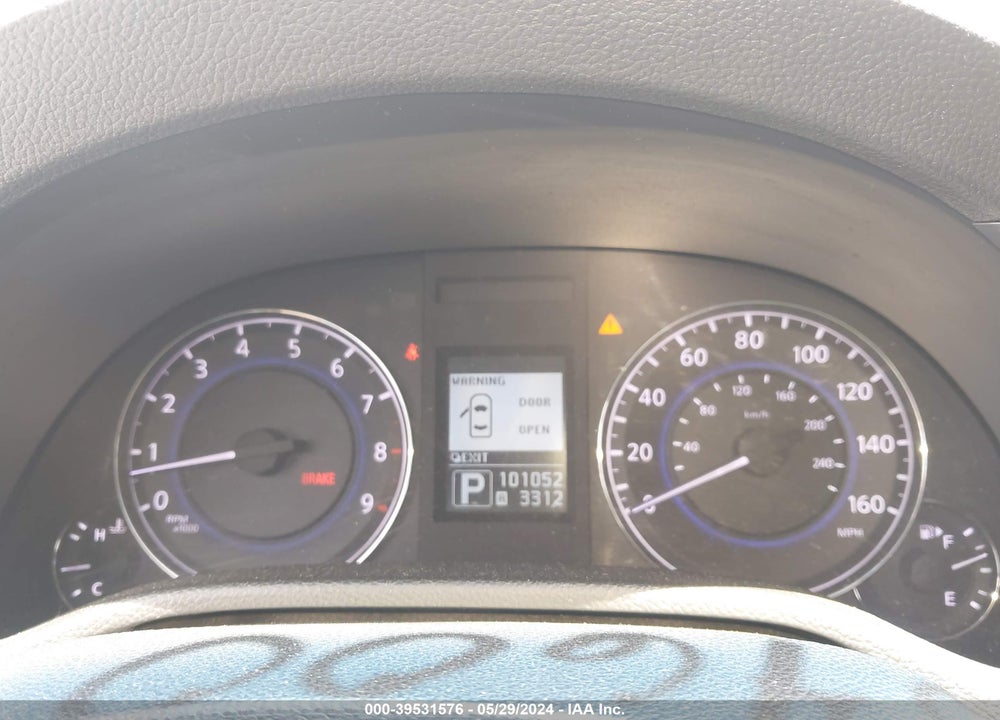 2013 INFINITI G37X VIN: JN1CV6AR0DM754600
