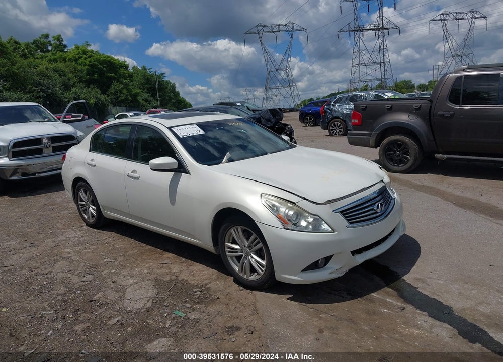 2013 INFINITI G37X VIN: JN1CV6AR0DM754600