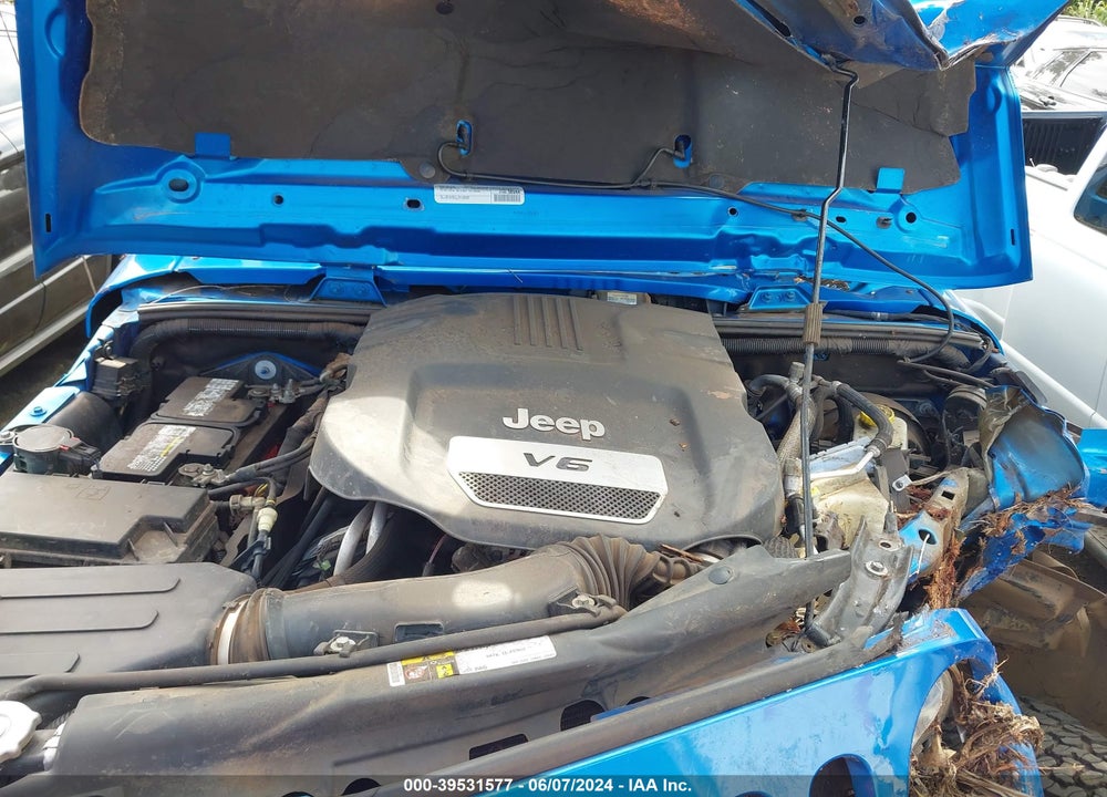 2016 JEEP WRANGLER UNLIMITED VIN: 1C4BJWFG0GL132214