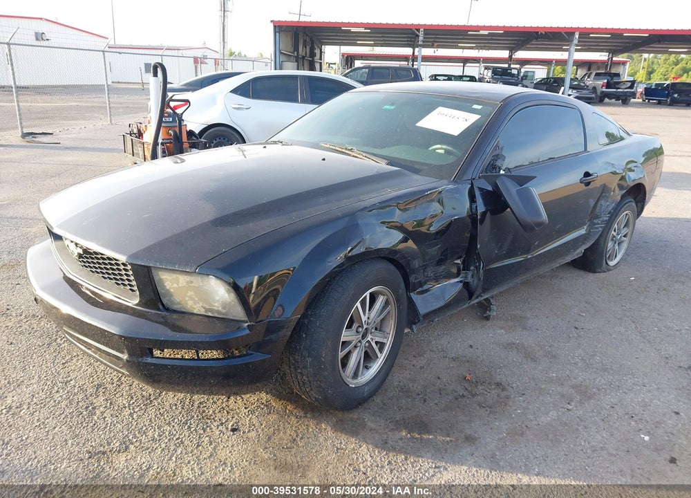 2005 FORD MUSTANG V6 DELUXE/V6 PREMIUM VIN: 1ZVFT80N555137437