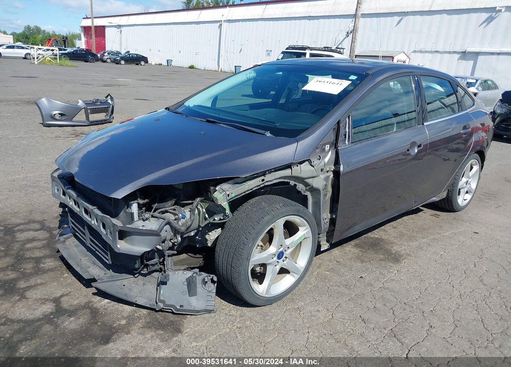 2014 FORD FOCUS TITANIUM VIN: 1FADP3J23EL391896