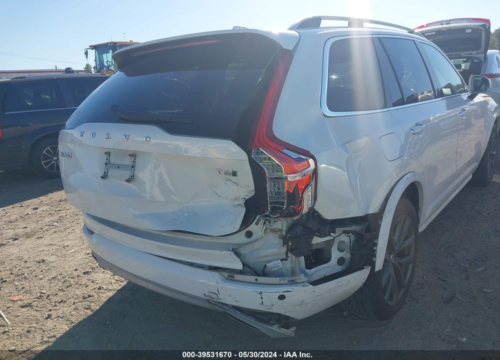 2016 VOLVO XC90 T6 MOMENTUM VIN: YV4A22PK7G1027103