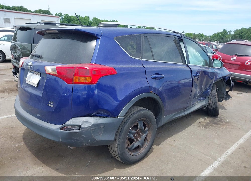 2014 TOYOTA RAV4 VIN: 2T3BFREV6EW131789