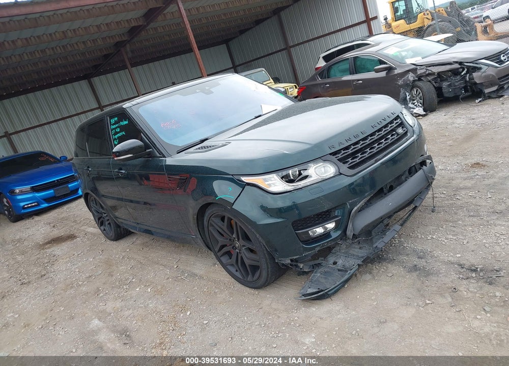 2017 LAND ROVER RANGE ROVER SPORT 3.0L V6 SUPERCHARGED HSE DYNAMIC VIN: SALWV2FV8HA141987
