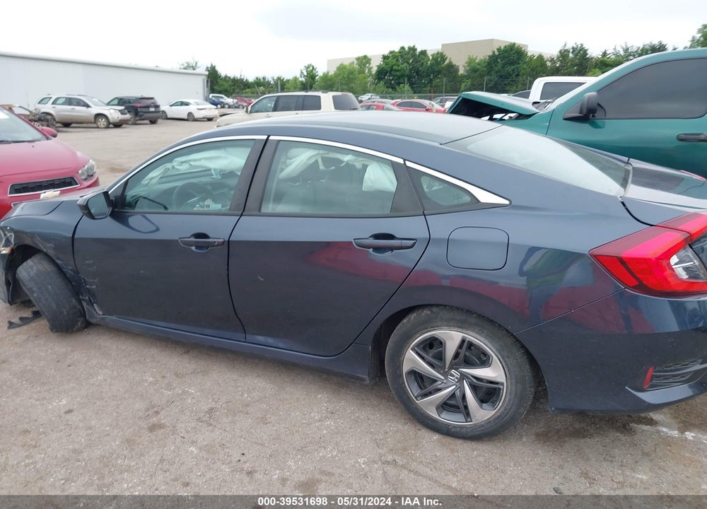 2021 HONDA CIVIC LX VIN: 2HGFC2F69MH532116