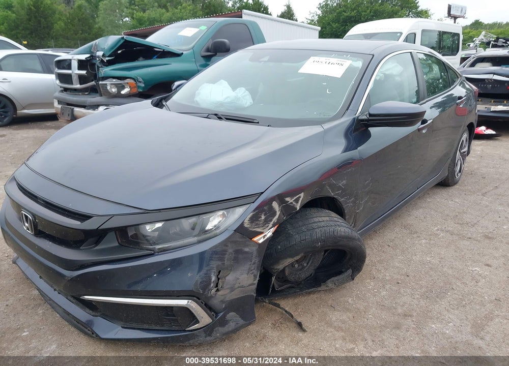 2021 HONDA CIVIC LX VIN: 2HGFC2F69MH532116