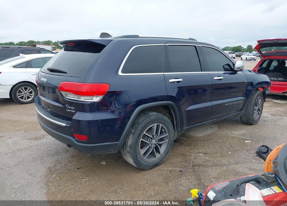 2018 JEEP GRAND CHEROKEE LIMITED 4X2 VIN: 1C4RJEBG6JC140890