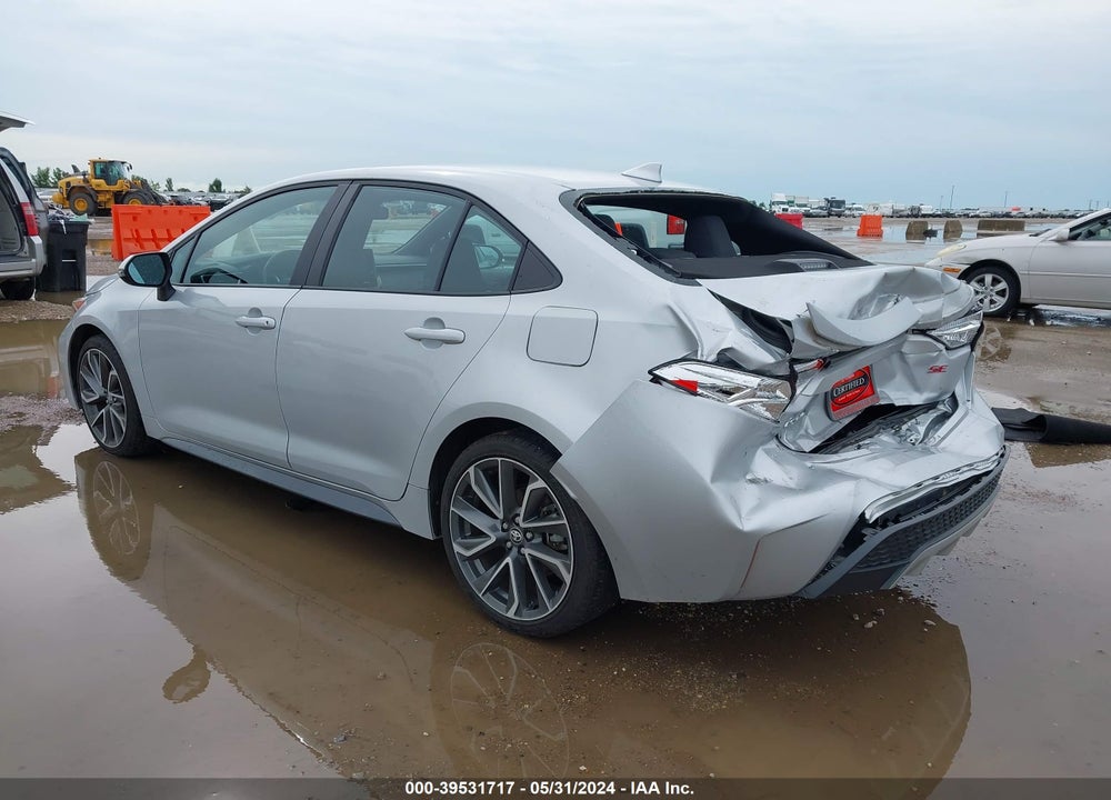 2022 TOYOTA COROLLA SE VIN: 5YFS4MCE9NP113034