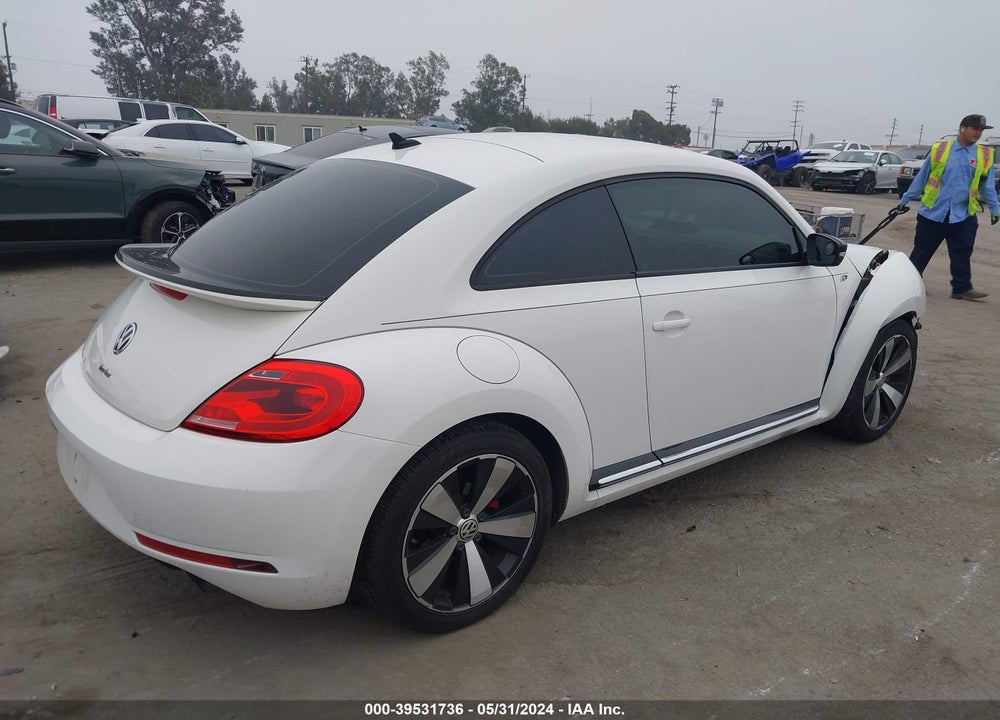 2014 VOLKSWAGEN BEETLE 2.0T R-LINE VIN: 3VWVS7AT0EM603730