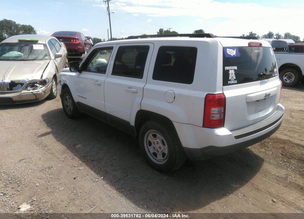 2014 JEEP PATRIOT SPORT VIN: 1C4NJPBA5ED721982