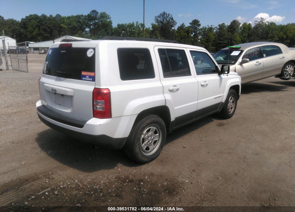 2014 JEEP PATRIOT SPORT VIN: 1C4NJPBA5ED721982
