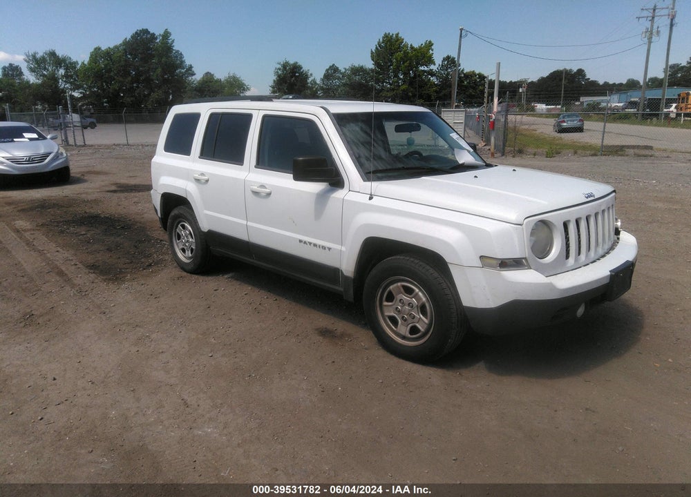 2014 JEEP PATRIOT SPORT VIN: 1C4NJPBA5ED721982