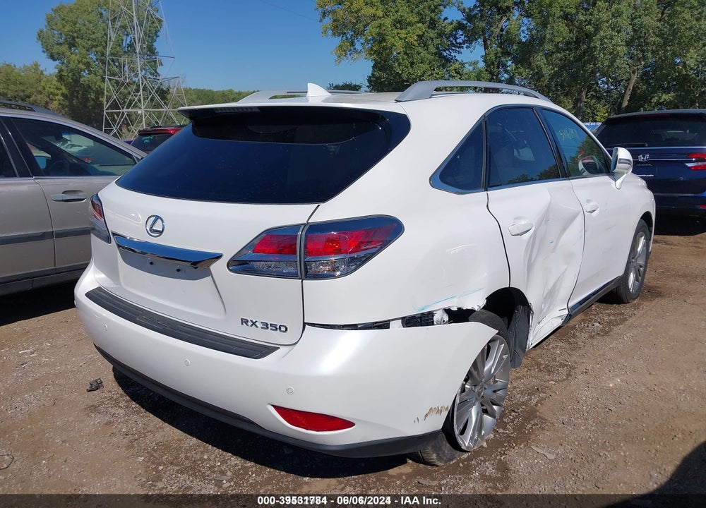 2014 LEXUS RX 350 VIN: 2T2BK1BA0EC235571