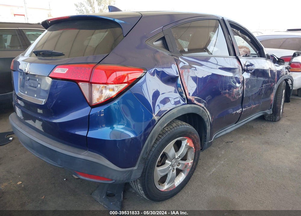 2016 HONDA HR-V EX VIN: 3CZRU5H54GM708259