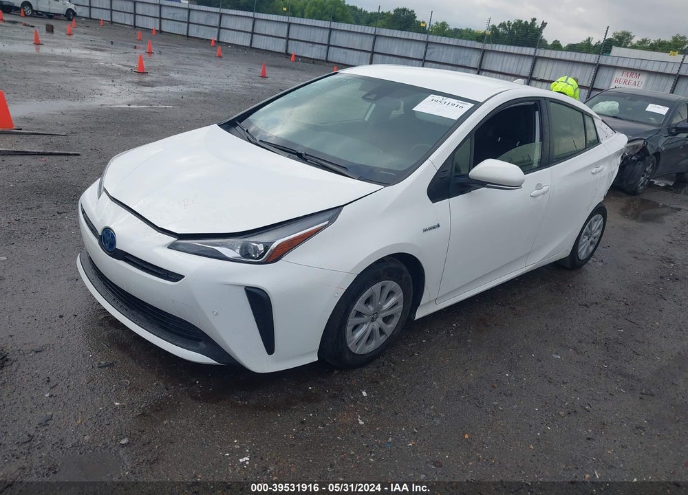 2022 TOYOTA PRIUS LE VIN: JTDKAMFU9N3179037