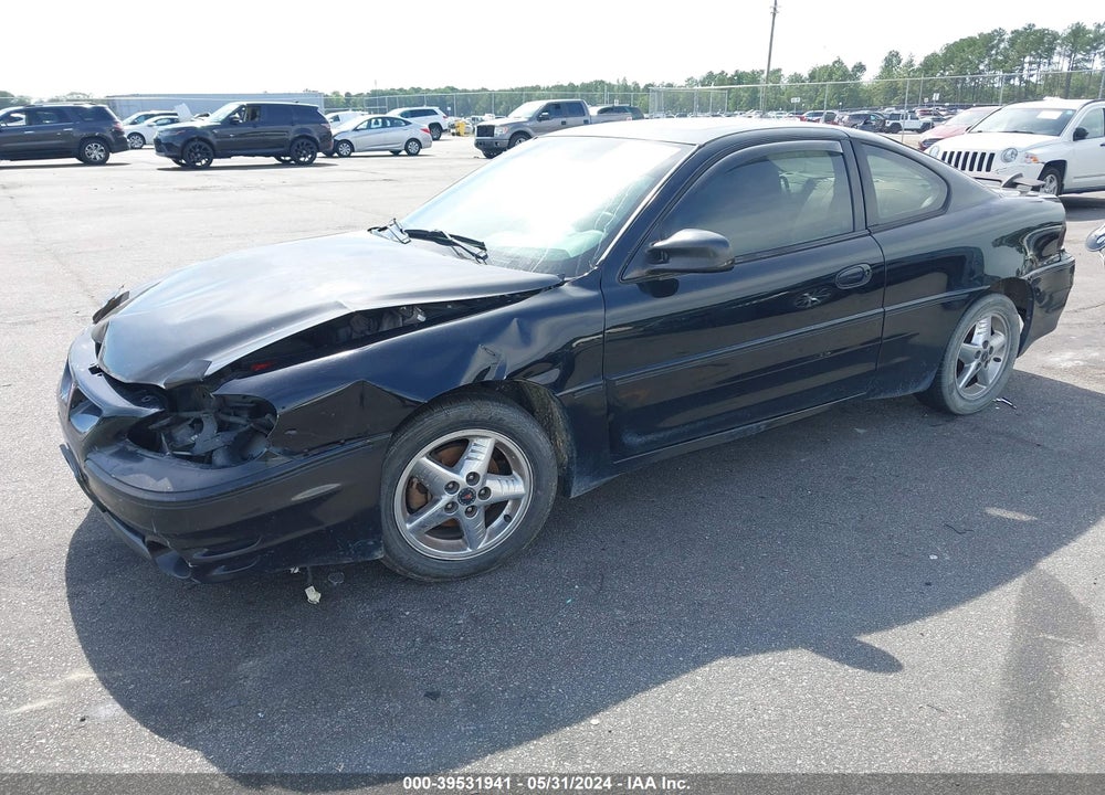 2000 PONTIAC GRAND AM GT1 VIN: 1G2NV12E8YM783714