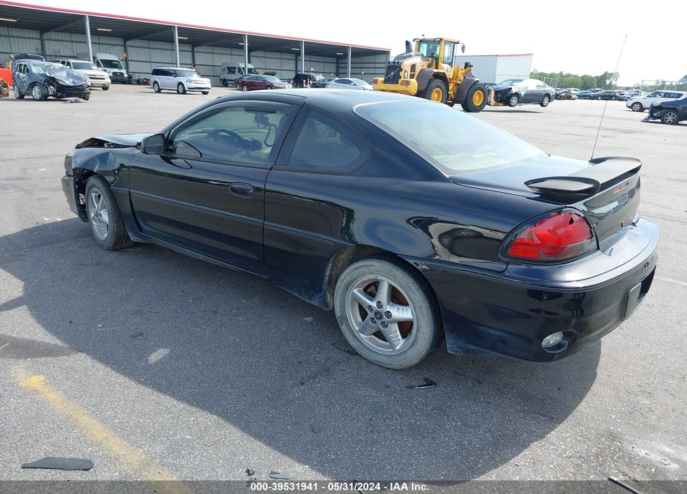2000 PONTIAC GRAND AM GT1 VIN: 1G2NV12E8YM783714