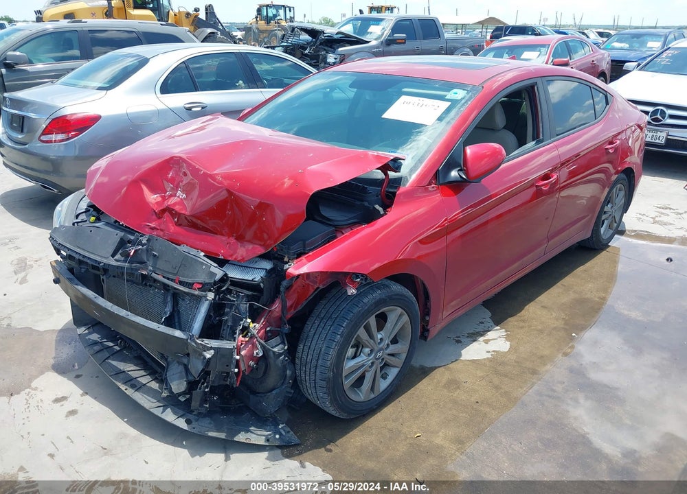 2017 HYUNDAI ELANTRA VALUE EDITION VIN: KMHD84LF0HU243129