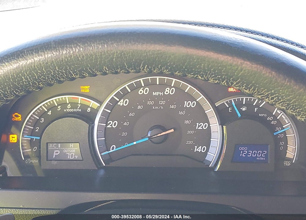 2012 TOYOTA CAMRY SE VIN: 4T1BF1FK6CU178669