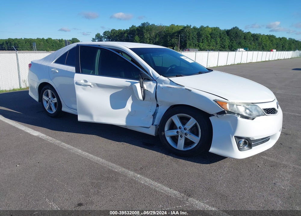 2012 TOYOTA CAMRY SE VIN: 4T1BF1FK6CU178669