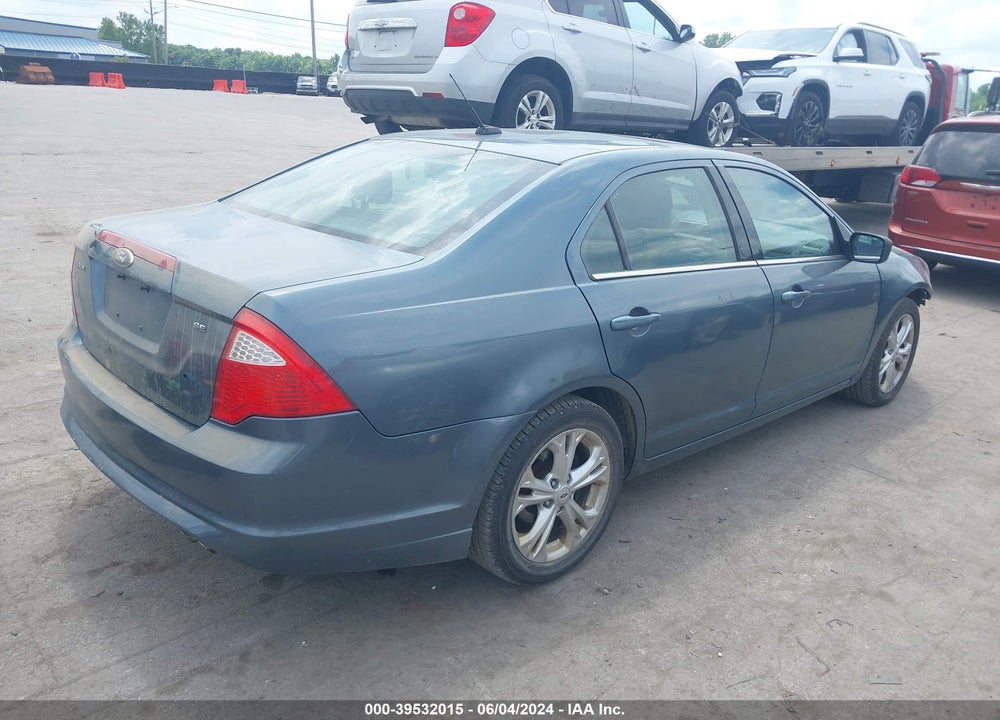 2012 FORD FUSION SE VIN: 3FAHP0HA7CR431568