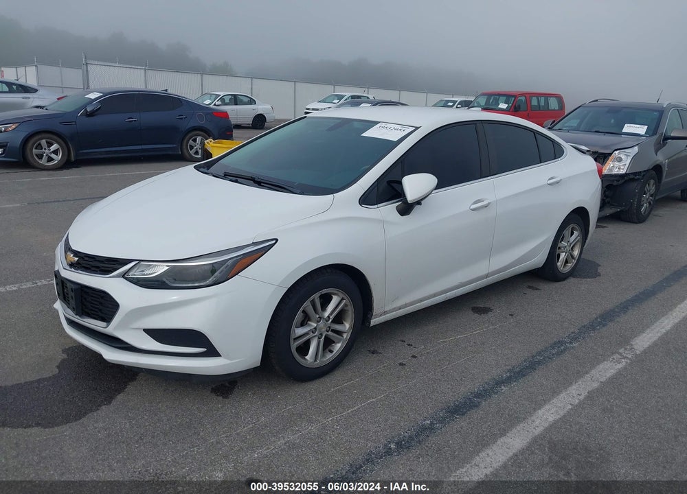 2016 CHEVROLET CRUZE LT AUTO VIN: 1G1BE5SM1G7285972