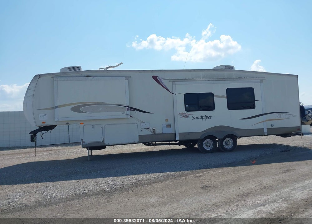 2007 SANDPIPER 315BHT VIN: 4X4FSAH237J021052
