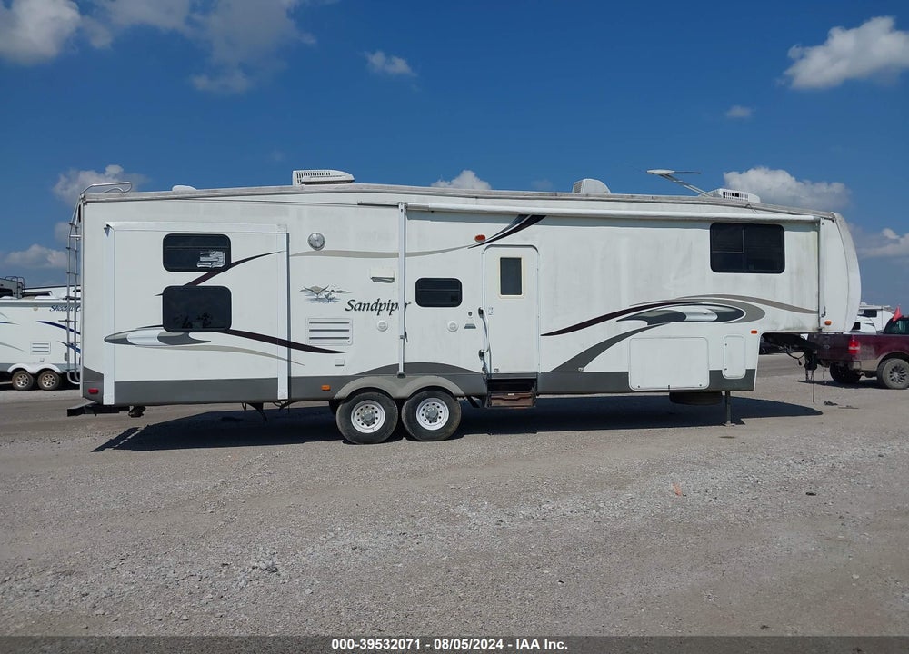 2007 SANDPIPER 315BHT VIN: 4X4FSAH237J021052