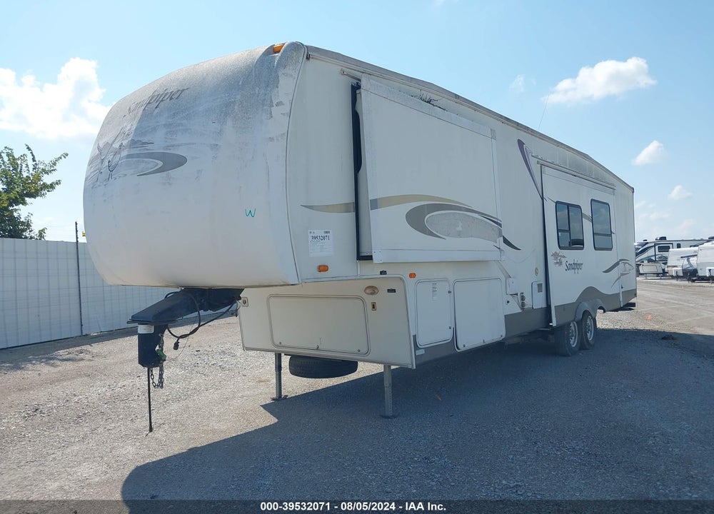 2007 SANDPIPER 315BHT VIN: 4X4FSAH237J021052
