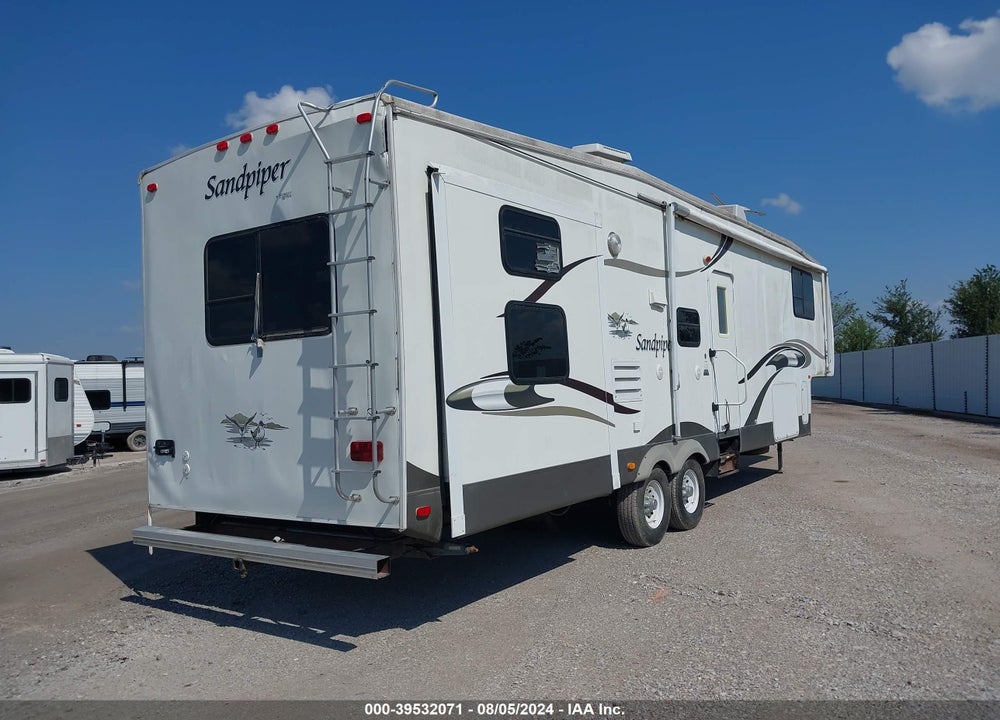 2007 SANDPIPER 315BHT VIN: 4X4FSAH237J021052