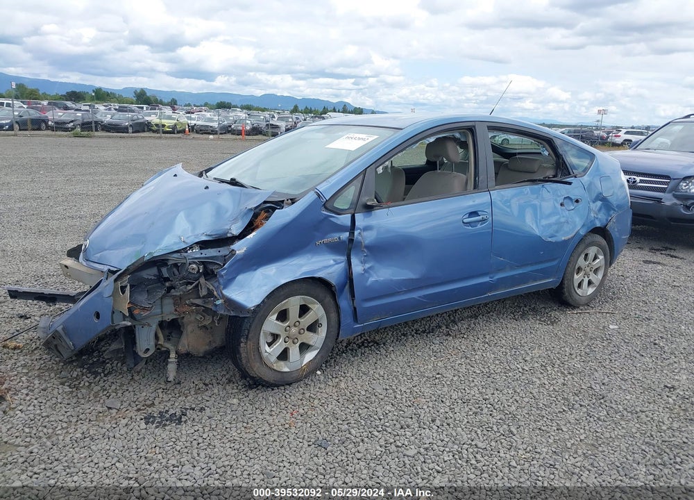2006 TOYOTA PRIUS VIN: JTDKB20U063157178
