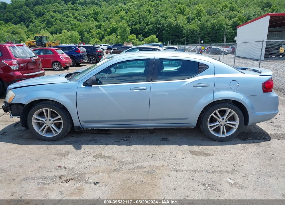 2013 DODGE AVENGER SE V6 VIN: 1C3CDZAG6DN502705