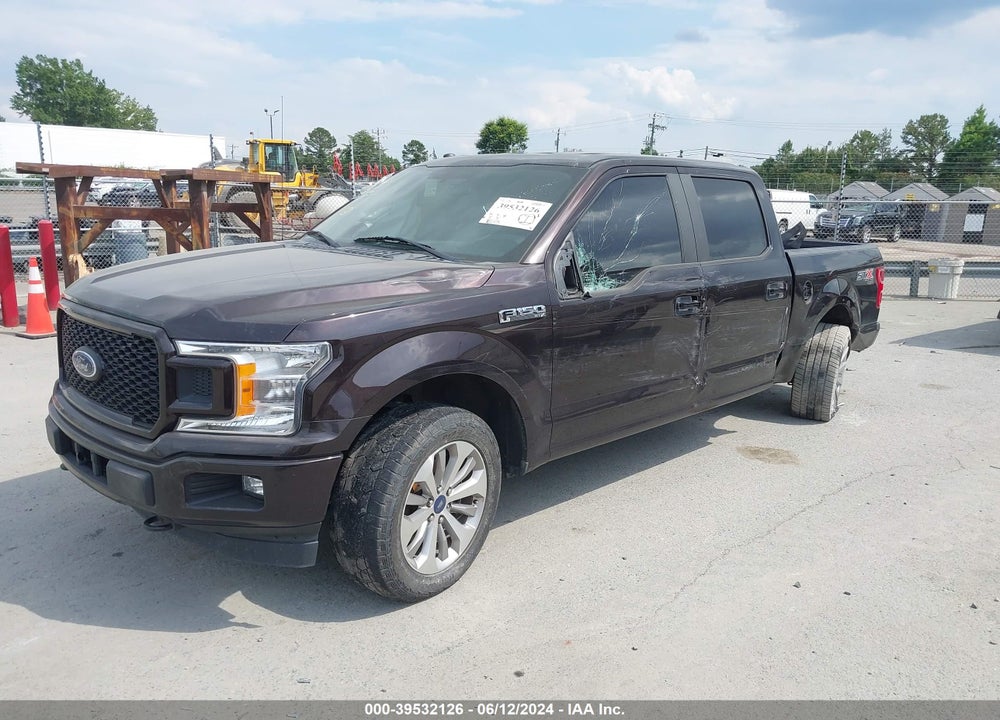 2018 FORD F-150 XL VIN: 1FTEW1EP8JFE02282