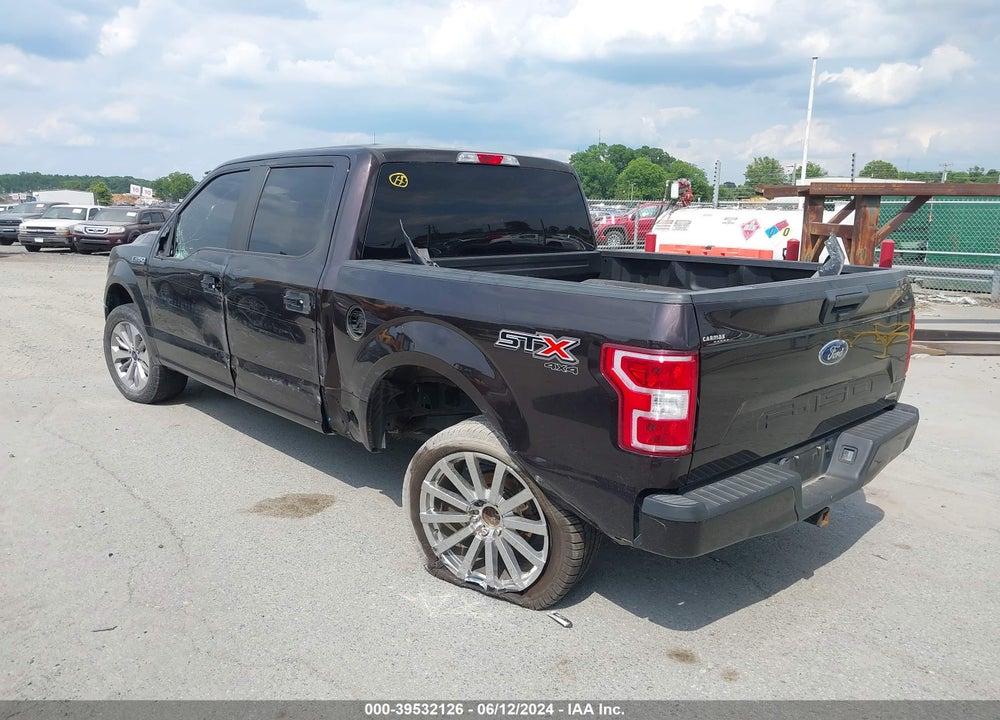 2018 FORD F-150 XL VIN: 1FTEW1EP8JFE02282