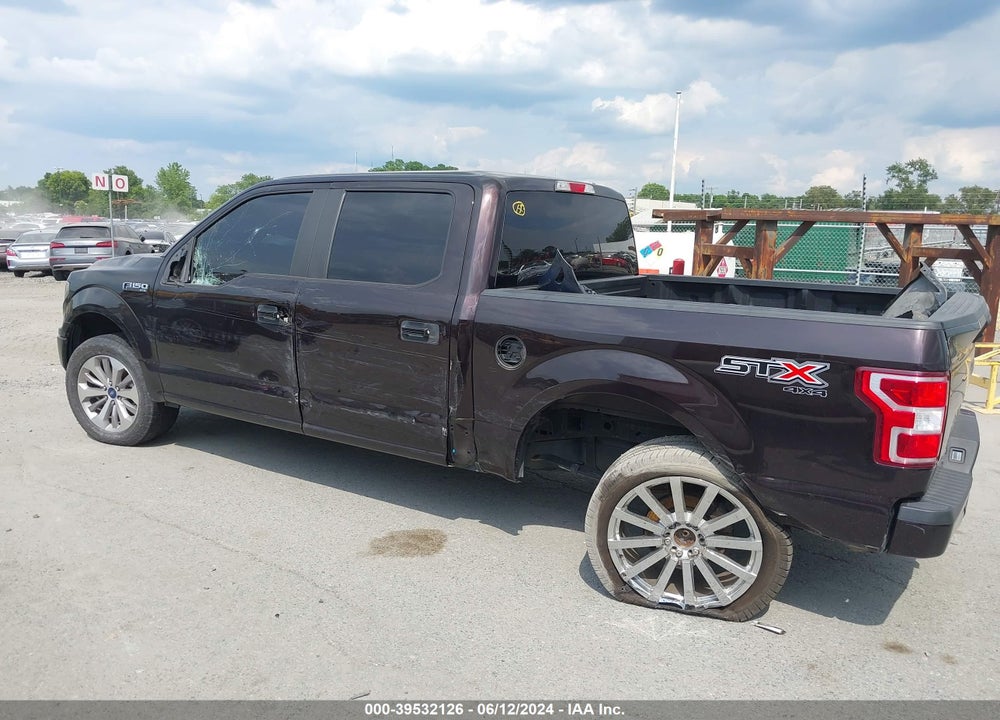 2018 FORD F-150 XL VIN: 1FTEW1EP8JFE02282
