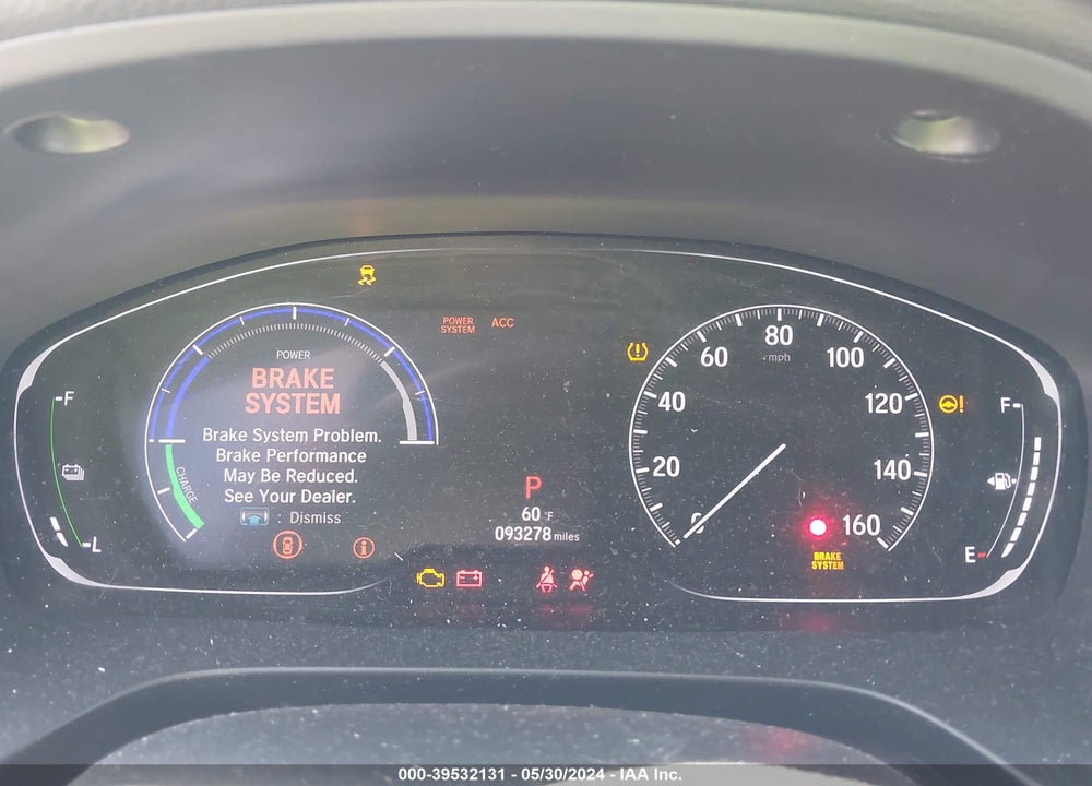 2020 HONDA INSIGHT TOURING VIN: 19XZE4F90LE000517