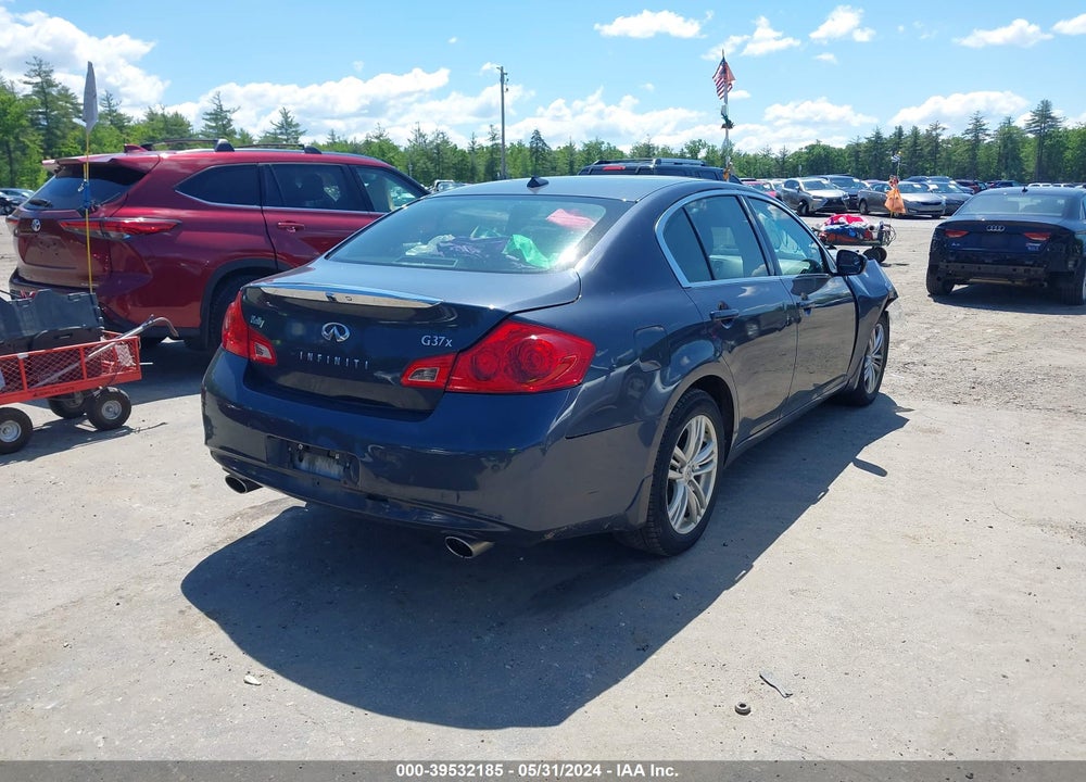 2011 INFINITI G37X VIN: JN1CV6AR4BM354309