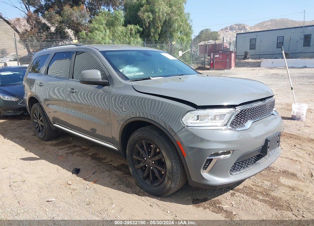 2022 DODGE DURANGO SXT AWD VIN: 1C4RDJAG4NC161437