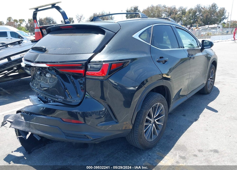 2022 LEXUS NX 350 VIN: 2T2AGCEZ9NC014660