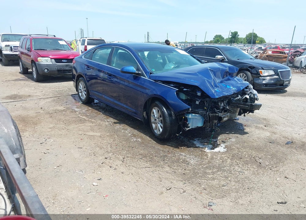 2019 HYUNDAI SONATA SE VIN: 5NPE24AF5KH811678